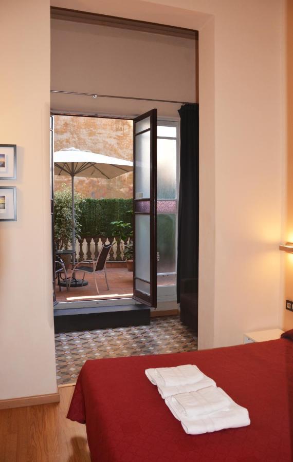 Center Gran Via Hotell Barcelona Exteriör bild