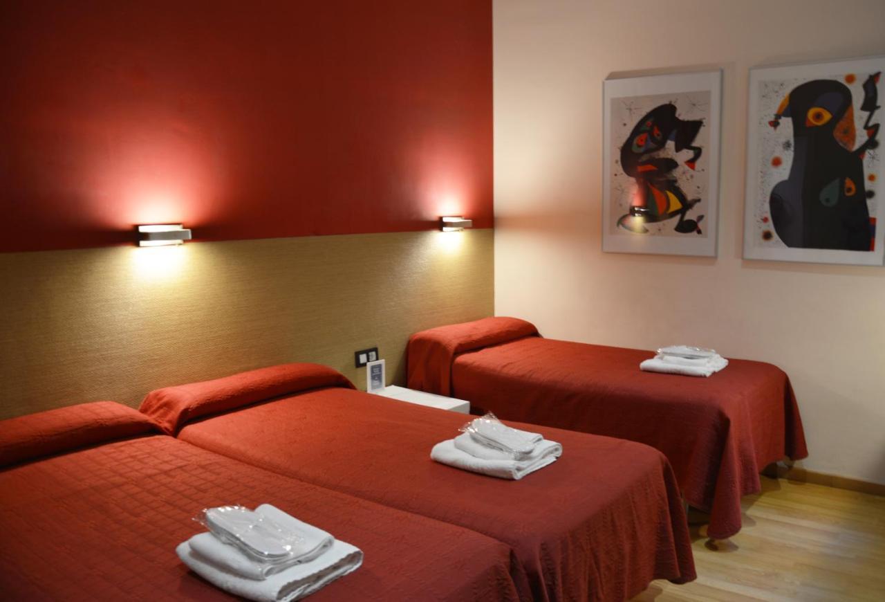 Center Gran Via Hotell Barcelona Exteriör bild