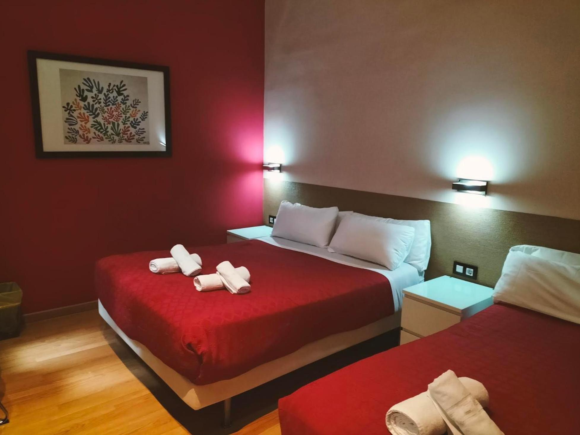 Center Gran Via Hotell Barcelona Exteriör bild